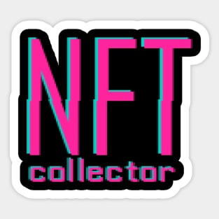 NFT collector Sticker